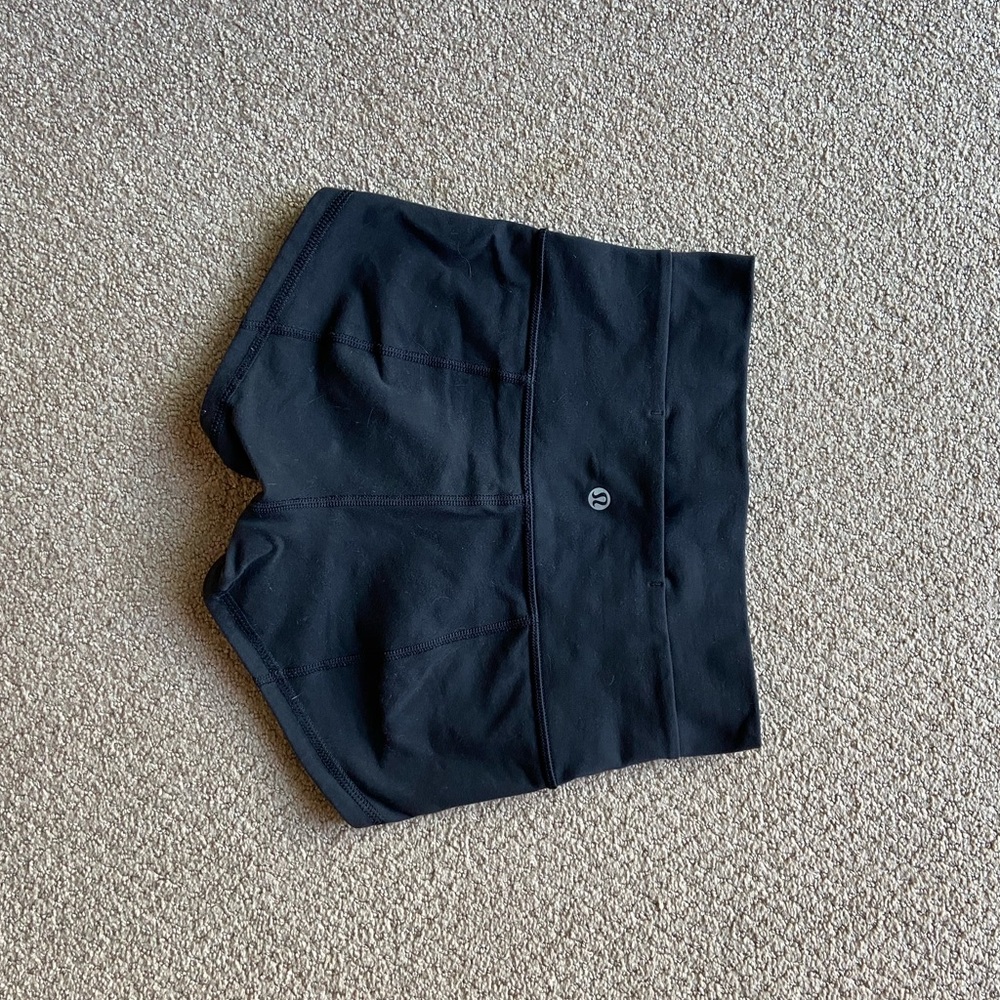 Lululemon high rise shorts